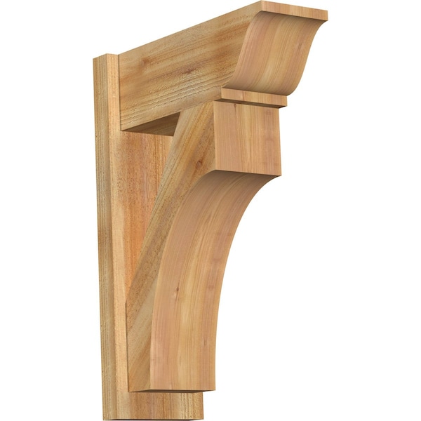 Ekena Millwork Westlake Rough Sawn Traditional Outlooker, Western Red Cedar, 8"W x 20"D x 28"H OUT08X20X28WTL01RWR - main